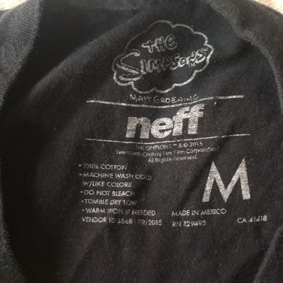 Neff The Simpsons “Duffed” T-shirt - Picture 3 of 3